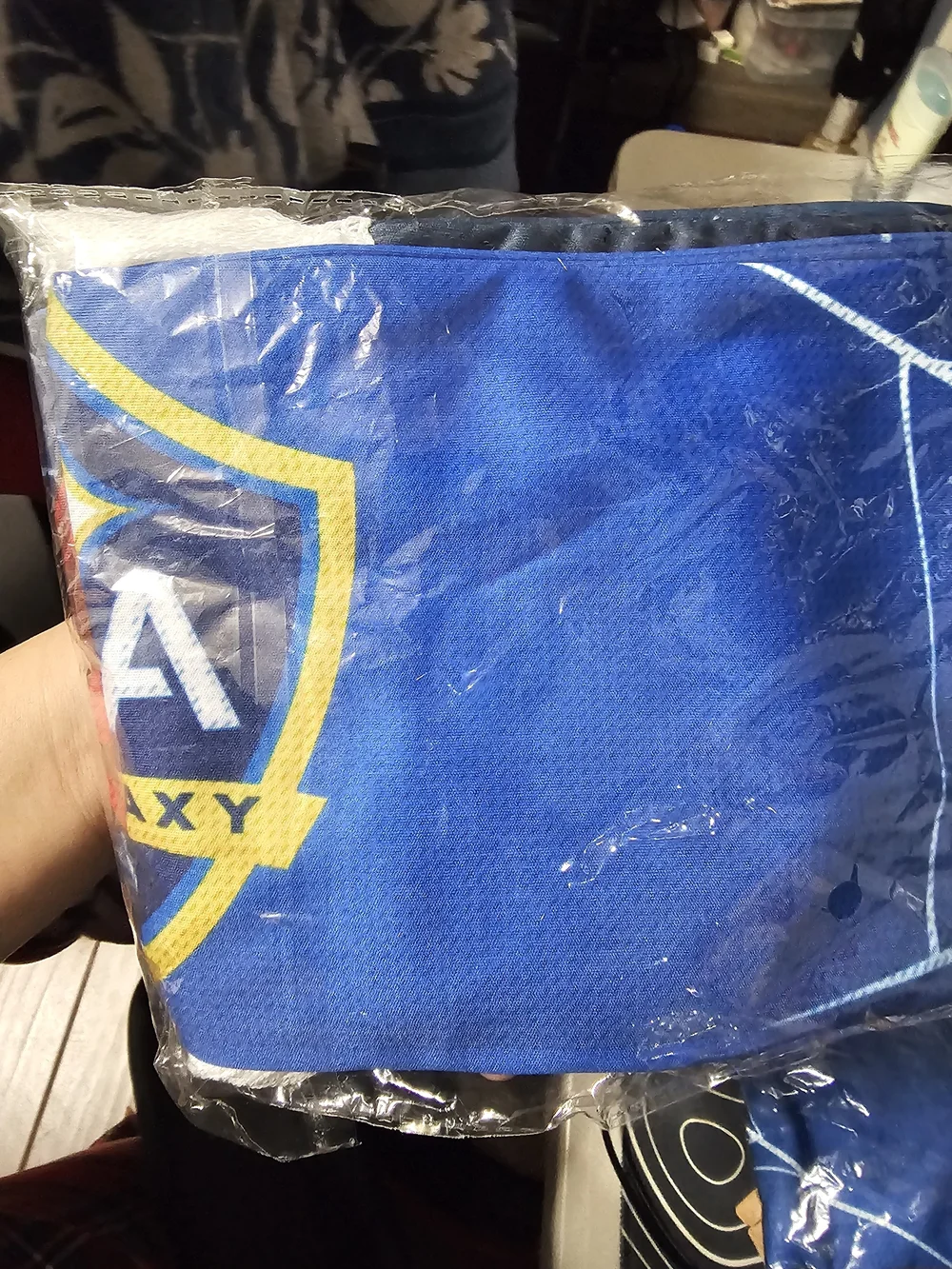 LA Galaxy Blue Spider-Man Stadium Scarf